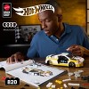 Mattel Brick Shop Hot Wheels Audi Avant RS2 Building Toy Kit 253pc for Collectors - 2 of 4