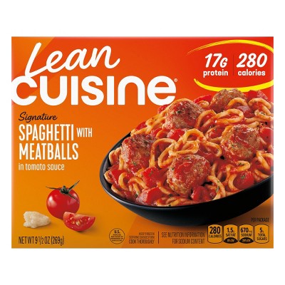 Lean Cuisine Protein Kick Spaghetti And Meatballs Frozen Meal - 9.5oz