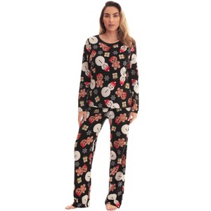 Just Love Womens Thermal Fleece Pajamas  Extra Warm & Cozy Winter Sleepwear - 1 of 3
