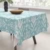 Emanuela Carratoni Teal Ikat Tablecloth - Deny Designs - 3 of 3
