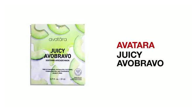 Avatara Avobravo Soothing Mask - 0.71 fl oz, 2 of 10, play video