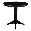 International Concepts 36" Round Top Pedestal Table - 34.9"H - 2 of 4