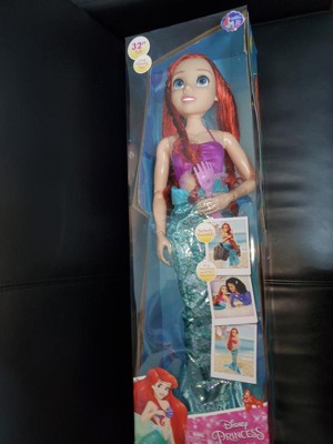 My size store little mermaid doll