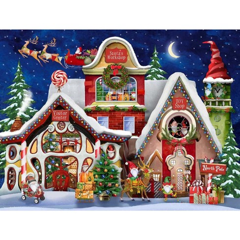 MasterPieces 1000 Piece Christmas Jigsaw Puzzle - Santa's Workshop 