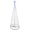 Northlight LED Lighted Show Cone Christmas Tree Outdoor Decoration - 12' - Blue Lights - image 2 of 2