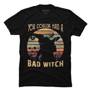 Men's Design By Humans Halloween Funny You Coulda Had Bad Witch By Ering T-Shirt - 1 of 4