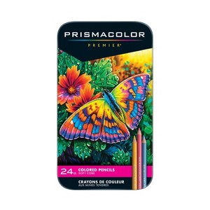 Prismacolor Premier 24pk Colored Pencils: Multicolor Art & Sketching Set, Presharpened, 0.7mm, Ages 6+ - 1 of 4