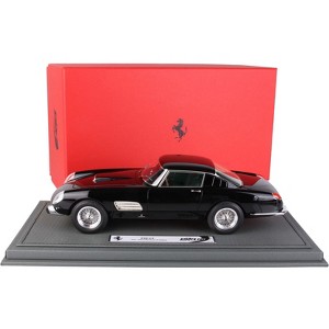 1957 Ferrari 250 GT Black w/Green Interior "Prince Bernhard of Holland" w/DISPLAY CASE Ltd Ed to 200 pcs 1/18 Model Car by BBR - 1 of 4