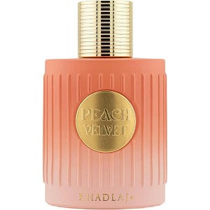 香水(女性用) KHADLAJ PEACH VELVET EXTRAIT DE PARFUM Khadlaj Peach Velvet Extrait de Parfum for Women 3.4 oz / 100 ml