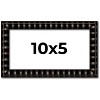 PosterPalooza | 10x5 Bamboo Picture Frame, UV Acrylic, 4 Finishes - Brown, Black, Gold, and Natural - 2 of 4