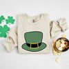 Simply Sage Market Women's Graphic Sweatshirt Leprechaun Hat - 3 of 4