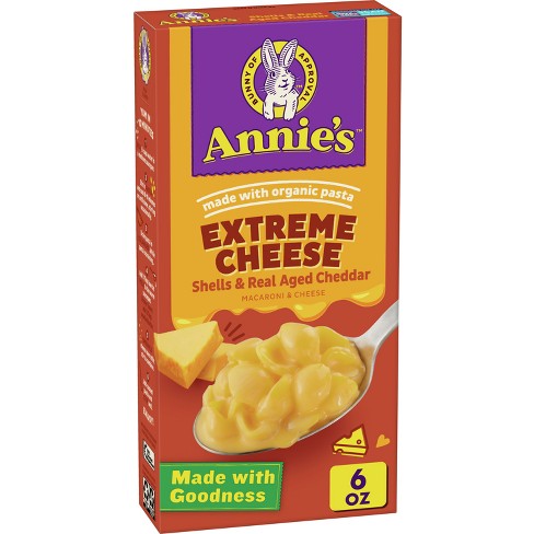 Annie's Extra Cheese Shells Aged Cheddar - 6oz - image 1 of 4