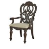 Royale - Arm Chair (Set of 2) - Dark Brown - 4 of 4