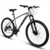 VASIP 27" Mountain Bike 21 Speeds, Suspension Fork, Aluminum Frame Disc-Brake MTB Bicycle Adult Bike for Men Women - 2 of 4