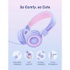 iClever Kids Headphones with Cord, 85/94dB Safe Volume Tech, Bending Resistance Durable, Foldable, Stereo Sound 3.5mm Jack Wired Headphones for Kids - 4 of 4