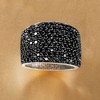 Ross-Simons 3.70 ct. t.w. Pave Black Spinel Wide Ring in Sterling Silver - 4 of 4