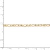 Black Bow Jewelry 2.75mm, 14k Yellow Gold, Flat Figaro Chain Bracelet - 4 of 4