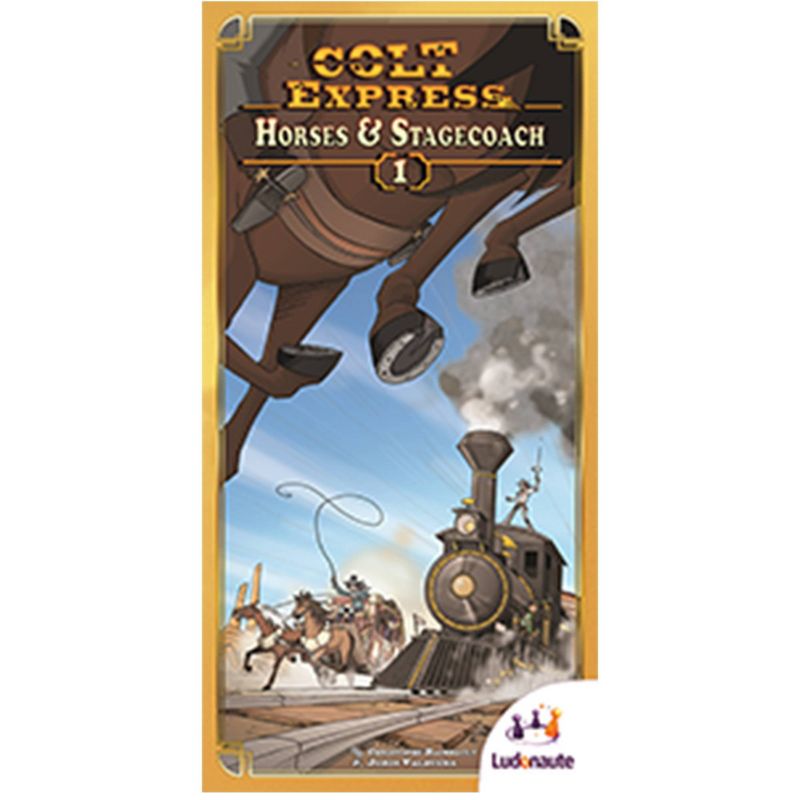 Colt Express Horses and Stagecoach Board Games, 3 of 6