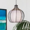 Livabliss Quinton 13"H x 12"W x 12"D Modern Black Ceiling Lights - 2 of 3