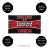 Evergreen Come Back with Tickets University of Louisiana-Lafayette 28" x 16" Woven PVC Indoor Outdoor Doormat - 3 of 4
