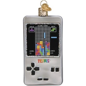 Old World Christmas Blown Glass Ornament for Christmas Tree, Tetris - 1 of 4