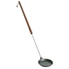 Rome Industries Family Campfire Skillet - 38 inch Long Handle Cast Iron Camping Pan - 3 of 4