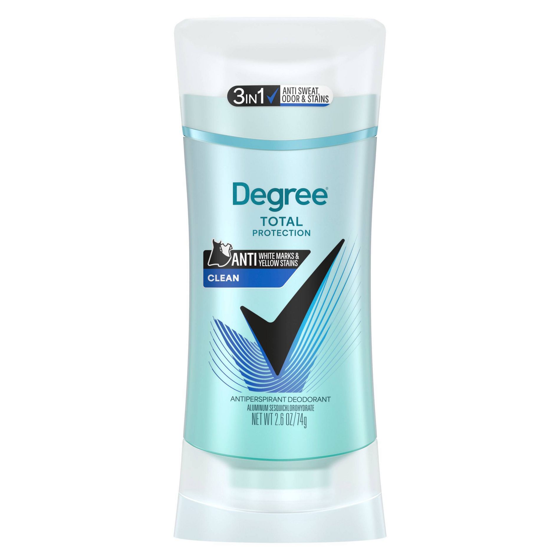 Degree Ultra Clear Pure Clean Solid Antiperspirant & Deodorant - 2.6oz