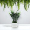 Unique Bargains Artificial Plants Plastic Green 2.76"x2.76"x5.51" 1 Pc - 2 of 4