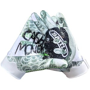 Battle Sports Cash Money Doom 1.0 Youth Football Receiver Gloves - 1 of 4