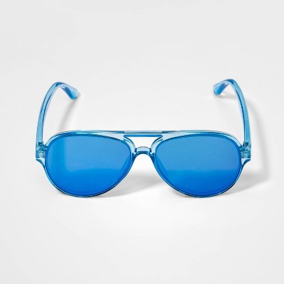 Kids' Aviator Sunglasses - Cat & Jack™ Blue