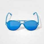Kids' Aviator Sunglasses - Cat & Jack™ Blue
