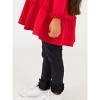 RuffleButts Baby/Toddler Girls Ruffle Leggings with Signature Rear Ruffles - 4 of 4