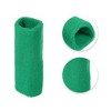 Unique Bargains Sweat Absorbing Cotton Yarn Latex Wrist Sweatbands Wrist Band 3.15"x5.91" 1 Pair - 3 of 4