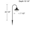 John Timberland Braden Textured Black 8-Piece LED Path and Flood Light Set - 4 of 4