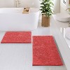 Hearth & Harbor Bathroom Rugs, Machine Washable Chenille Bath Mat for Bathroom - 2 of 4