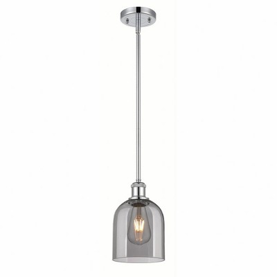 Bella - 1 Light Stem Hung Mini Pendant In Industrial Style-9.5 Inches Tall and 5.5 Inches Wide