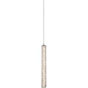 Elan Neruda 2 1/4" Wide Chrome Contemporary LED Mini Pendant - 1 of 2