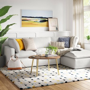 Allandale Modular Sectional Sofa Ottoman - Threshold™ - 1 of 4