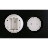 Kiera Grace 47"x9" Aberg Floating Shelf Black: Built-In LED, Touch-Activated, MDF Composite - 4 of 4