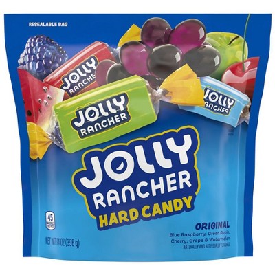 Jolly Rancher Hard Candy, Resealable Bag Assorted Fruit (Packaging May Vary) 14.0 oz