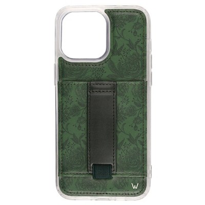 Walli Cases Secret Garden by Brooklyn & Bailey Phone Case with Wallet and Finger Strap