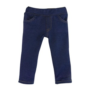 Sophia’s Denim Look Jeggings for 18” Dolls, Indigo Blue - 1 of 1