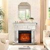 Parrot Uncle 21.1" Black Insert LED Electric Fireplace - 2 of 4