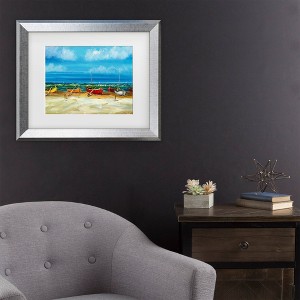 Trademark Fine Art Masters Fine Art Before The Storm Matted Framed Art - 1 of 4