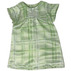 Doll Clothes Superstore Green Satin Nightgown Compatible With 15-16 Inch Baby And Cabbage Patch Kid Dolls - 1 of 4