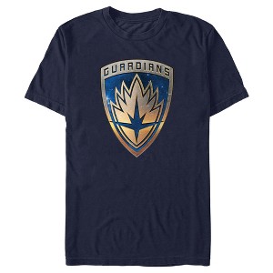 Men's Guardians of the Galaxy Vol. 3 Metallic Badge T-Shirt - 1 of 4