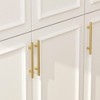 FUFU&GAGA Freestanding Combination Sculptural Look Wardrobe Armoire White - 3 of 4