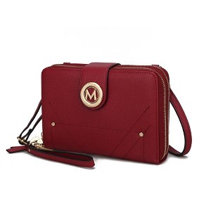 MKF Collection Sage Wallet Crossbody Bag with Optional Wristlet by Mia K - 1 of 4