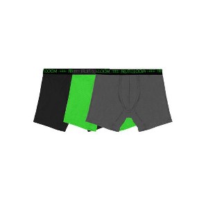 Fruit Of the Loom Men's Breathable Micro-Mesh Boxer Briefs,3 Pack - 1 of 3