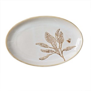 tag Lavender & Honey Oval Platter Large - 1 of 2